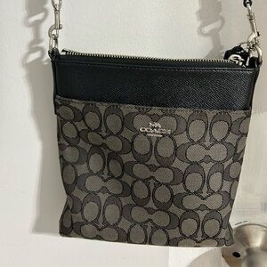 Coach Black Crossbody Bag with Signature Style